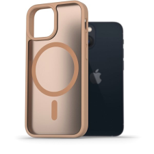 AlzaGuard Matte Case Compatible with Magsafe iPhone 13 mini homoksárga tok tok és táska