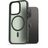  AlzaGuard Matte Case Compatible with Magsafe iPhone 14 Pro sötétzöld tok (AGD-PCMM71DE)