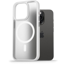 AlzaGuard Matte Case Compatible with Magsafe iPhone 15 Pro fehér tok tok és táska