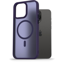 AlzaGuard Matte Case Compatible with Magsafe iPhone 15 Pro Max sötétlila tok tok és táska