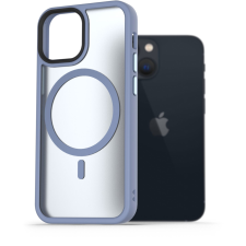 AlzaGuard Matte Case iPhone 13 Mini MagSafe világoskék tok (AGD-PCMM34SL) tok és táska