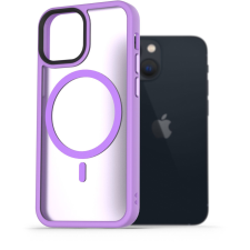 AlzaGuard Matte Case iPhone 13 Mini MagSafe világoslila tok (AGD-PCMM35V) tok és táska