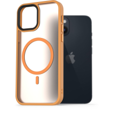 AlzaGuard Matte Case iPhone 14 MagSafe sárga tok (AGD-PCMM48Y) tok és táska