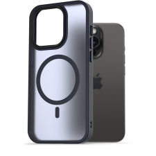 AlzaGuard Matte Case iPhone 15 Pro MagSafe sötétkék tok tok és táska