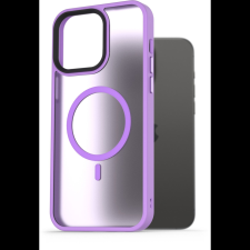 AlzaGuard Matte Case iPhone 15 Pro Max MagSafe világoslila tok (AGD-PCMM23V) tok és táska