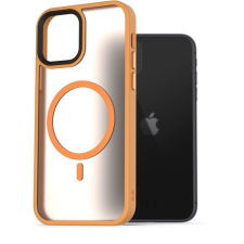 AlzaGuard Matte iPhone 11 Magsafe sárga tok tok és táska