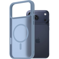 AlzaGuard Matte iPhone 17 Pro Max világoskék MagSafe tok (AGD-PCMM479SL) tok és táska