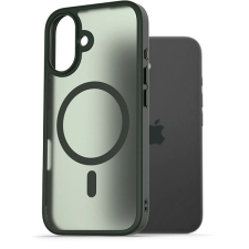 AlzaGuard Matte iPhone 17 Pro sötétzöld MagSafe tok tok és táska