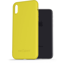 AlzaGuard Matte iPhone X/XS sárga TPU tok (AGD-PCT51Y) tok és táska
