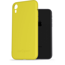 AlzaGuard Matte iPhone XR sárga TPU tok (AGD-PCT50Y) tok és táska