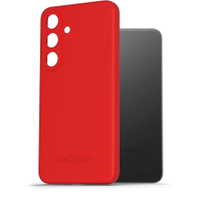 AlzaGuard Matte Samsung Galaxy S24 piros TPU tok tok és táska