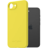 AlzaGuard Matte TPU Case iPhone 16e / 17e sárga tok
