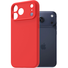 AlzaGuard Matte TPU iPhone 17 Pro Max piros tok (AGD-PCT479R) tok és táska