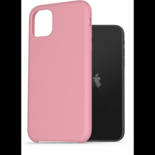 AlzaGuard Premium Liquid Silicone Case iPhone 11 rózsaszín tok (AGD-PCS0004P) tok és táska
