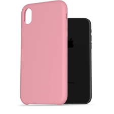 AlzaGuard Premium Liquid Silicone Case iPhone Xr rózsaszín tok tok és táska