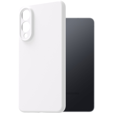 AlzaGuard Premium Samsung Galaxy S25 Edge fehér szilikon tok (AGD-PCS480W) tok és táska