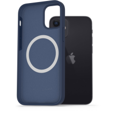 AlzaGuard Silicone Case Compatible with Magsafe iPhone 12 Mini kék tok (AGD-PCMS13L) tok és táska