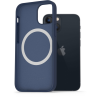 AlzaGuard Silicone Case Compatible with Magsafe iPhone 13 Mini kék tok (AGD-PCMS15L)