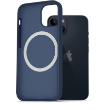 AlzaGuard Silicone Case Compatible with Magsafe iPhone 14 kék tok tok és táska