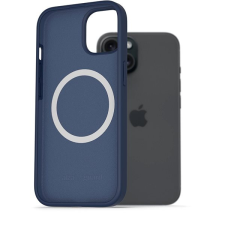 AlzaGuard Silicone Case Compatible with Magsafe iPhone 15 kék tok tok és táska