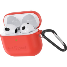 AlzaGuard Skinny Silicone Case Airpods 2021 piros fülhallgató, fejhallgató tok