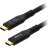 AlzaPower AluCore USB-C to USB-C USB4 Gen 3x2 240 W, 1,8 m, fekete (APW-CBTC4518B)