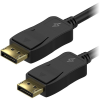 AlzaPower Core DisplayPort 1.2 4K árnyékolt 2m fekete
