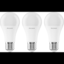AlzaPower LED 12-80W, E27, 2700K, szett, 3db (APW-LBA27-122700KM3) izzó