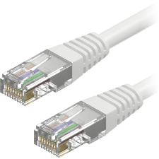 AlzaPower Patch CAT5E UTP 2m, fehér (APW-CBP5EU0020W) kábel és adapter