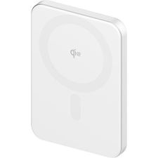 AlzaPower Qi2 Ultra Slim 5000mAh Compatible with MagSafe PD (20W) fehér power bank
