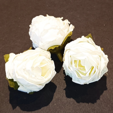 Amarilis Hungary Rózsafej 4cm fehér dekorációs kellék