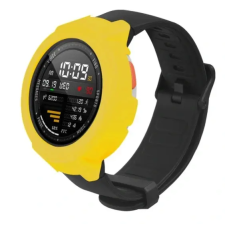 Amazfit Amazfit Verge okosóra keretek - citromsárga, citromsárga, egyszínű, szilikon okosóra kellék