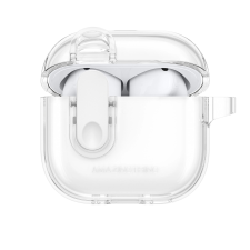 AmazingThing Minimal tok AirPods 4 - átlátszó fülhallgató, fejhallgató tok