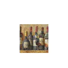  AMB.12512940 Best Wines papírszalvéta 25x25cm,20db-os higiéniai papíráru