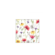 AMB.12515890 Poppy Meadow papírszalvéta 25x25cm, 20db-os asztalterítő és szalvéta