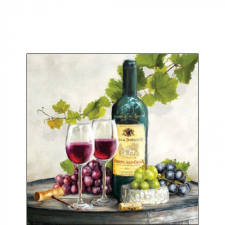  AMB.12517740 Red wine papírszalvéta 25x25cm,20db-os konyhai eszköz