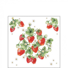 AMB.12518395 Bunch of strawberries papírszalvéta 25x25cm, 20db-os papírárú, csomagoló és tárolóeszköz