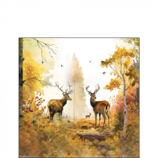  AMB.12518795 Autumn Forest papírszalvéta 25x25cm, 20db-os papírárú, csomagoló és tárolóeszköz