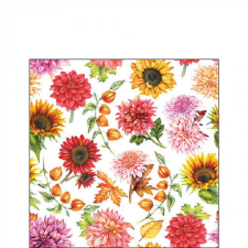  AMB.12519770 Autumn blooming papírszalvéta 25x25cm, 20db-os papírárú, csomagoló és tárolóeszköz
