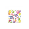  AMB.12519845 Colourful birthday papírszalvéta 25x25cm,20db-os