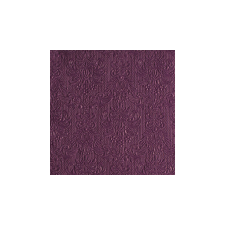 AMB.13305505 Elegance aubergine dombornyomott papírszalvéta 33x33cm,15db-os asztalterítő és szalvéta