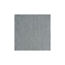  AMB.13305516 Elegance grey dombornyomott papírszalvéta 33x33cm,15db-os asztalterítő és szalvéta