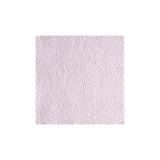 AMB.13306924 Elegance pearl lilac dombornyomott papírszalvéta 33x33cm,15db-os asztalterítő és szalvéta