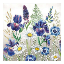 AMB.13313235 Mixed Meadow Flowers papírszalvéta 33x33cm,20db-os papírárú, csomagoló és tárolóeszköz