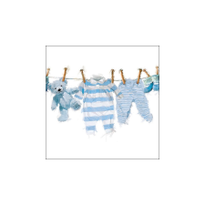  AMB.13313985 Baby Boy Clothes papírszalvéta 33x33cm,20db-os higiéniai papíráru