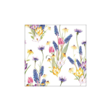  AMB.13318240 Hello spring papírszalvéta 33x33cm, 20db-os papírárú, csomagoló és tárolóeszköz