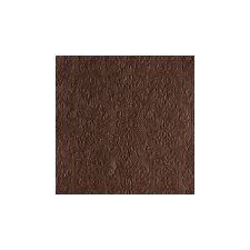  AMB.14007031 Elegance brown dombornyomott papírszalvéta 40x40cm,15db-os asztalterítő és szalvéta