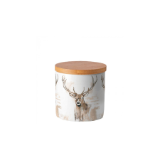  AMB.17417875 Antlers porcelán konyhai tároló 10x10cm papírárú, csomagoló és tárolóeszköz