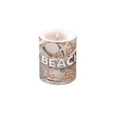 AMB.19115885 Beach Wood átvilágítós gyertya 12x10cm gyertya