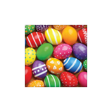  AMB.23319750 Painted Easter eggs papírszalvéta 33x33cm,20db-os konyhai eszköz